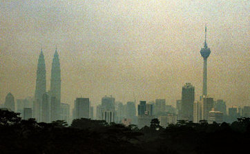 Afbeelding: Hallucinante beelden in Kuala Lumpur 1997